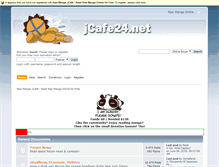 Tablet Screenshot of jcafe24.net